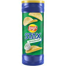 Lay’s Stax Sour Cream & Onion Flavored Potato Crisps,163 g-Imported price in Pakistan
