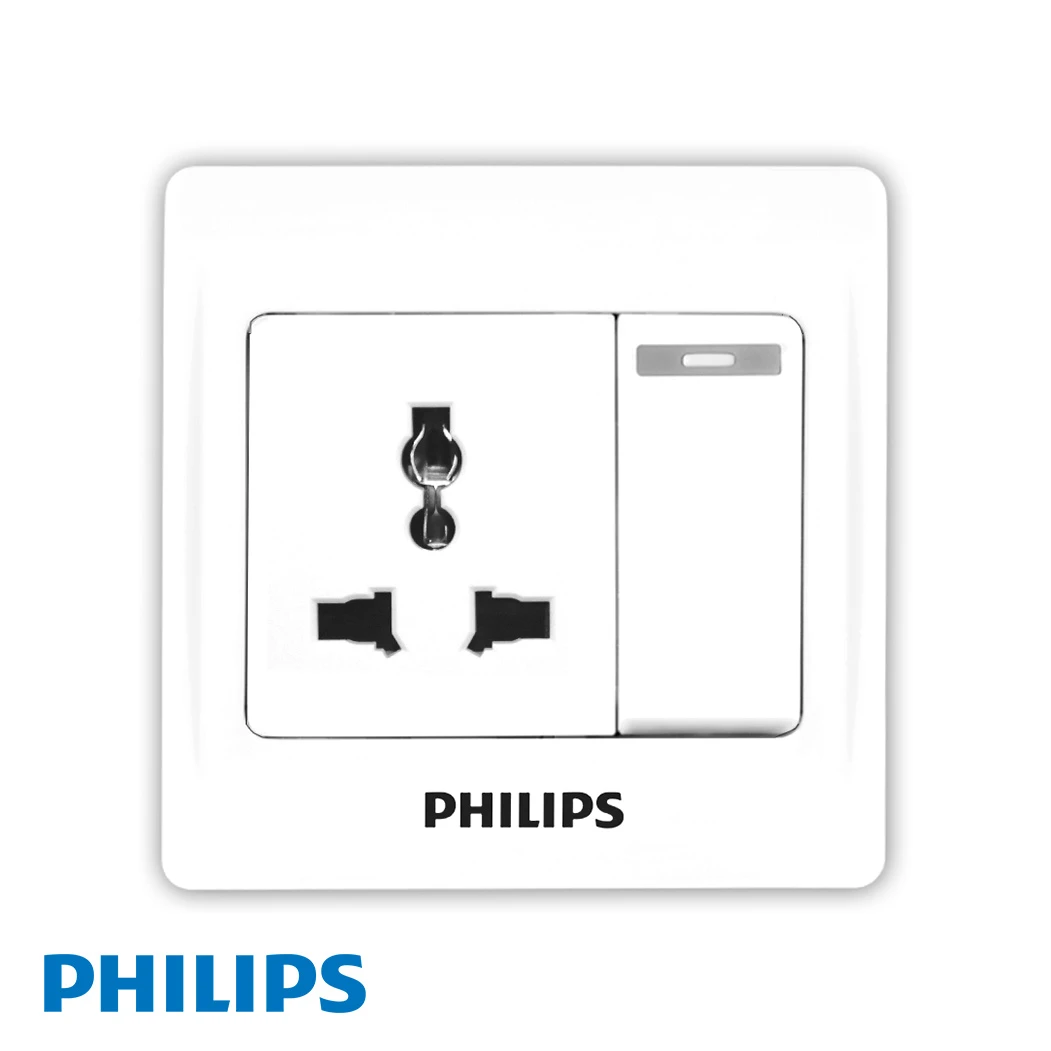 Philips – Eco Q2 Universal Socket 13A with Switch price in Pakistan