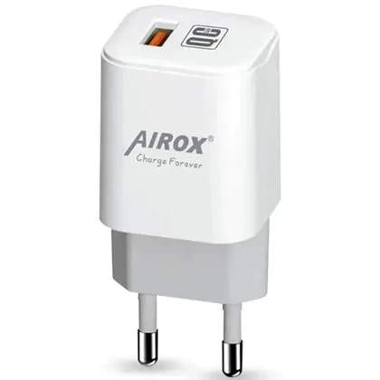 Airox 20W Fast Wall Charger with Lightning Cable (AD-15) price in Pakistan