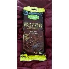Dark Chocolate Rice Cakes. Imported. Gluten Free. High Fibre. 2 Cakes in 1 pack. price in Pakistan