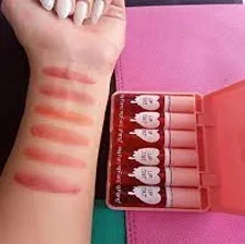 Hengfang Lip Tint Pack Of 6 price in Pakistan
