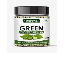 Naturewell Organic Green Coffee Beans for Weight Loss (Unroasted) -300g pack Coffee Beans price in Pakistan