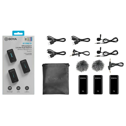 Boya XM6-S2 Wireless Microphone price in Pakistan