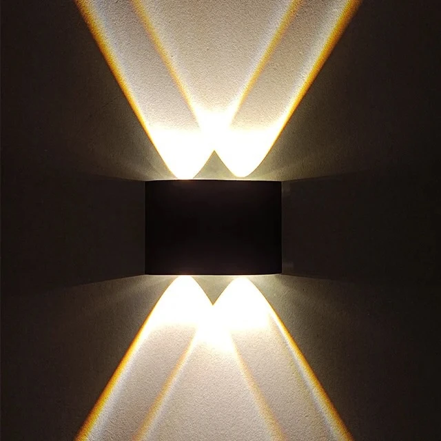 4watt Outdoor waterproof Led Wall Light Up And Dawn Breaket Light Led wall Lamp price in Pakistan