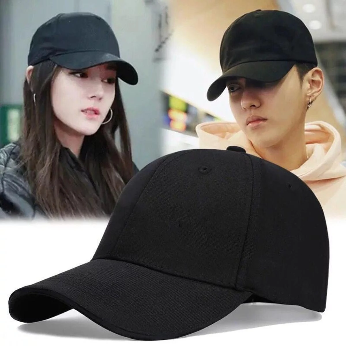 New Best Quality Outdoor Baseball Adults P Caps With Curved Brim For Men Hats for Unisex With Adjustable Buckle Sun Protection Cap price in Pakistan