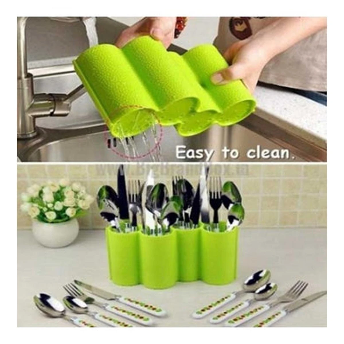 5 Section Cutlery Holder – Multicolor price in Pakistan