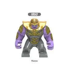 Lego Minifigures Building Block Toy Superhero Series Thanos Plastic Assembled Particle Puzzle price in Pakistan