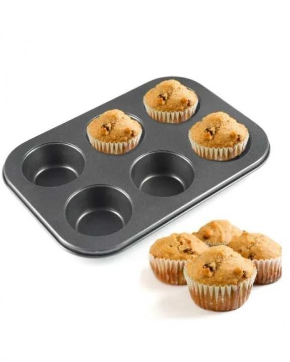 6 Cupcake Muffin Baking Tray Non-Stick Mould price in Pakistan