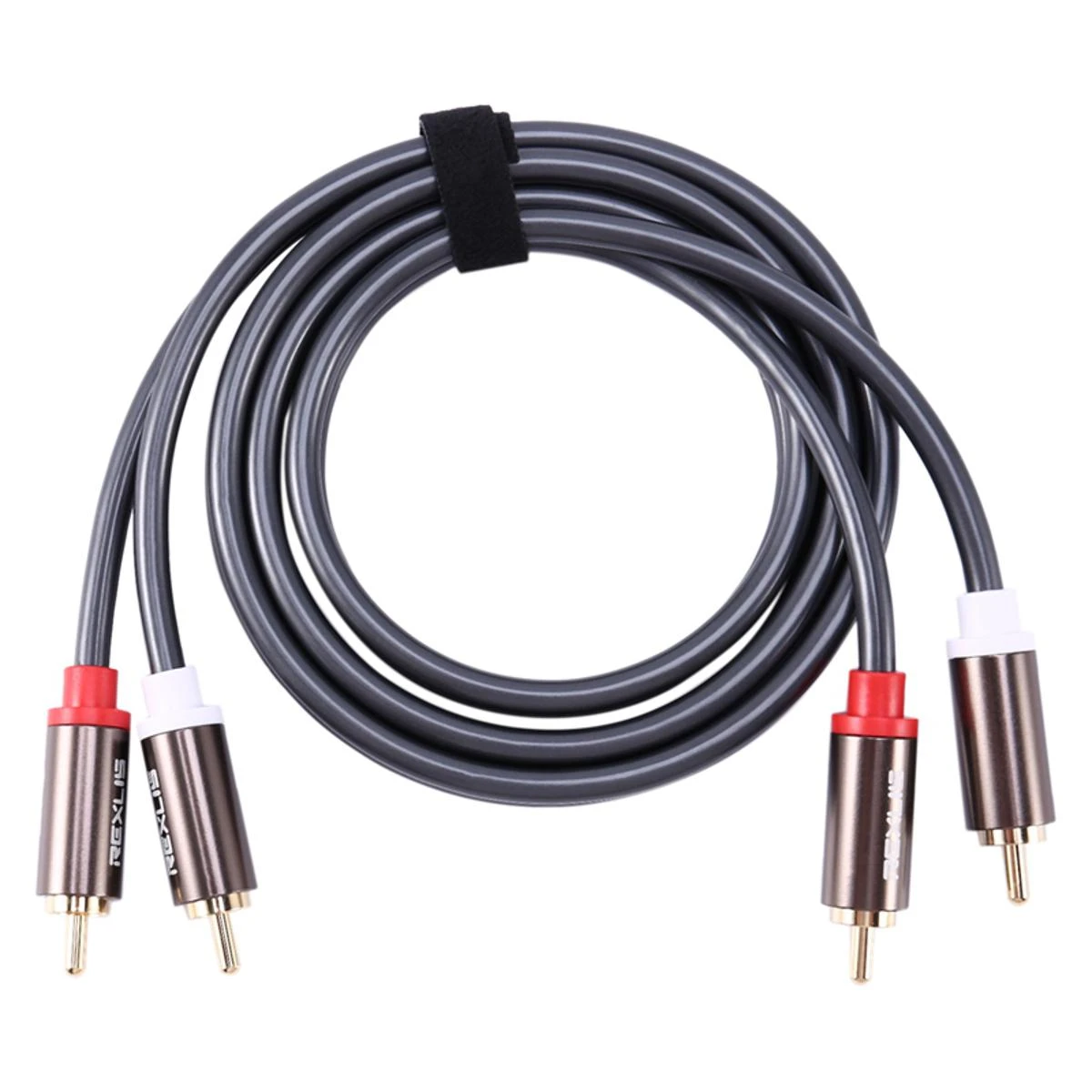 Rexlis 2 Rca to 2 Rca Male to Male Hifi Audio Cable Ofc Av Speaker Wire for Tv Dvd Amplifier Subwoofer Soundbar price in Pakistan
