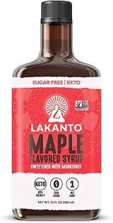 Lakanto Sugar Free Maple Syrup – Monkfruit Sweetener – 384Ml – For Keto Diet price in Pakistan