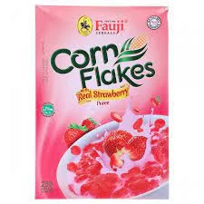 Fauji Corn Flakes with Real Strawberry Puree 250 Grams price in Pakistan