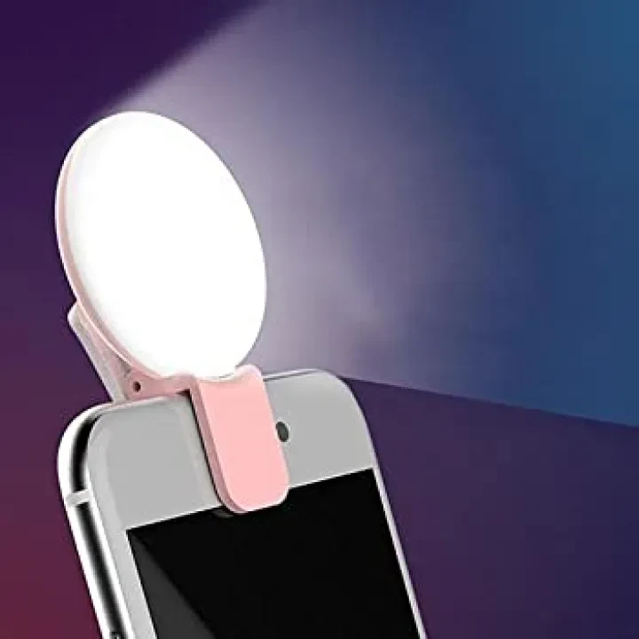 Mini Selfie Ring Light – Mini Portable Selfie Ring Light – Mobile Phone USB Clip Fill Lamp price in Pakistan