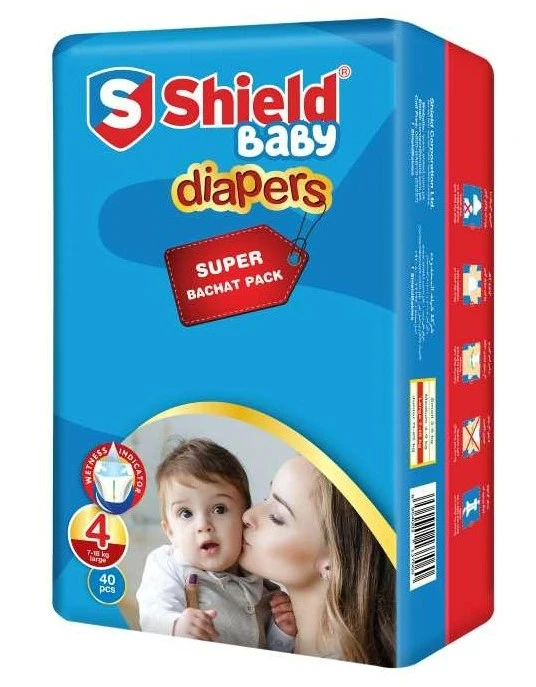 Super Bachat Pack Diaper Size 4, Large (40-Diapers, 07-18Kg) price in Pakistan