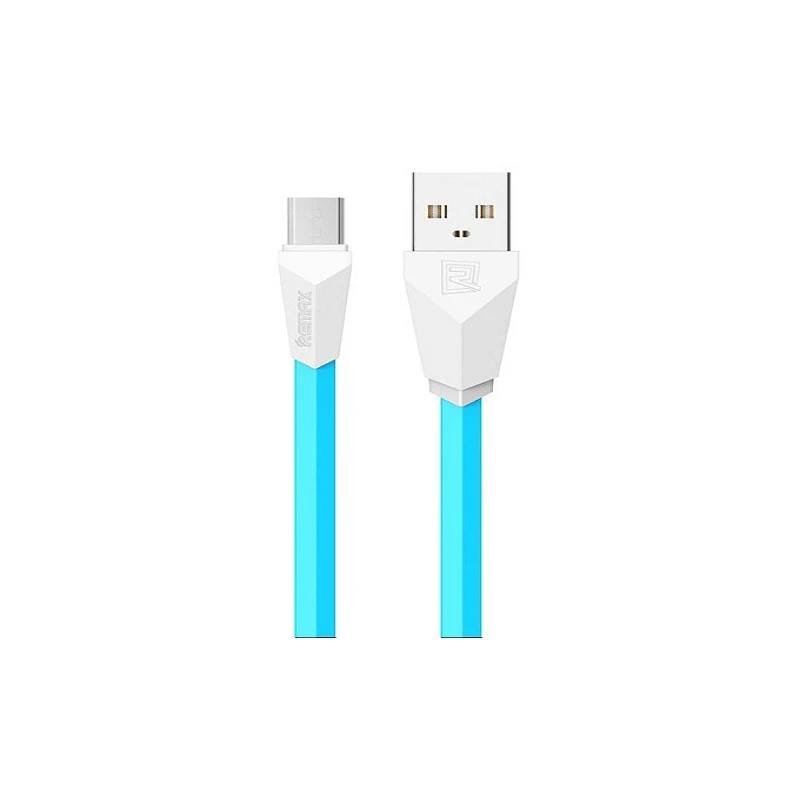 REMAX ORIGINAL ALIENS MIRCO USB DATA & CHARGE CABLE- BLUE ( 1 year warranty ) price in Pakistan