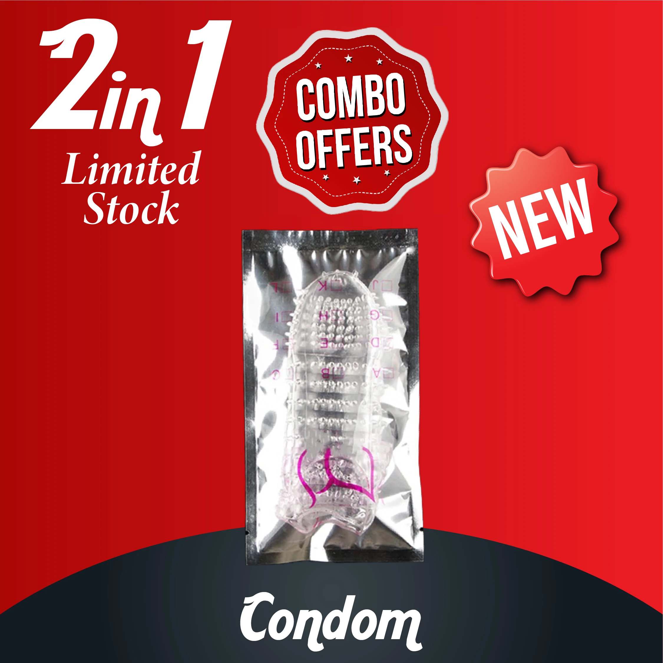 mood dotted condom premium transparent for men 1 piece price in Pakistan