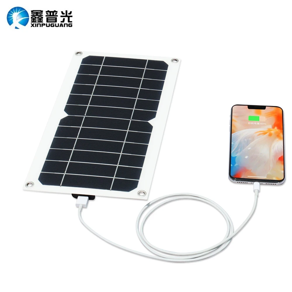 5W solar panel with 8ft wire and direct 5V charging port price in Pakistan
