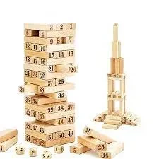 Jenga Wooden Stacking Game Jenga Wooden price in Pakistan