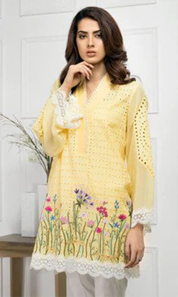 Farida Hasan -2PC Lawn Heavy Embroidered Shirt Trouser price in Pakistan