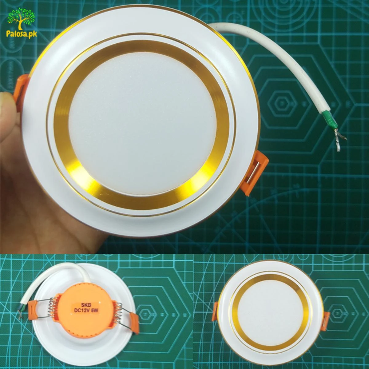 Ceiling light 5W LED Round Panel Light down light Surface Mounted led ceiling light DC 12v lampada led lamp price in Pakistan