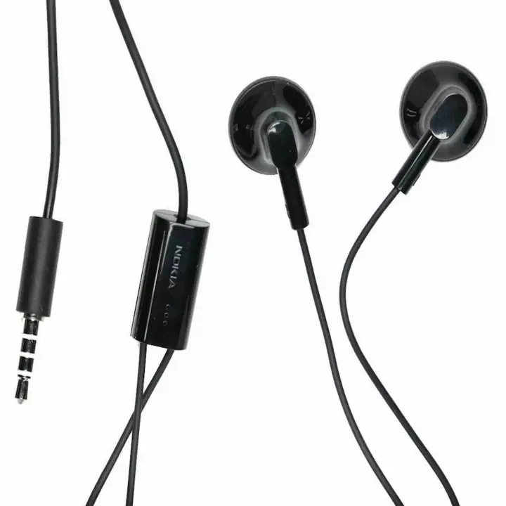 Original Nokia GENUINE NOKIA WH-108 HEADPHONES HANDSFREE EARPHONES FOR ASH.A 203 210 306 502 N97 price in Pakistan