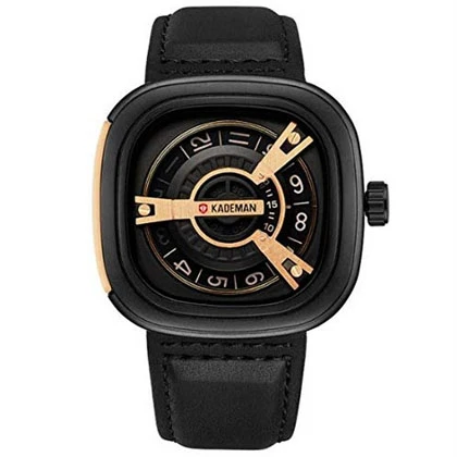 KADEMAN Luxury Brand Top Quality Leather Wrist Watch With Original Brand Box- 365b-8 price in Pakistan