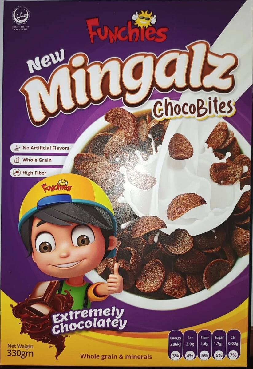 FUNCHIES MINGALZ Choco Bites 330 Gm price in Pakistan