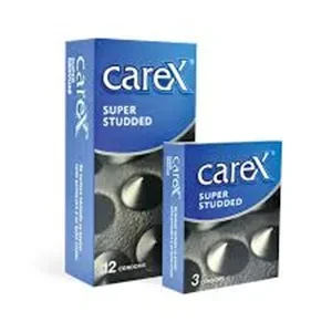 Carex Condoms Super Studded 3s or 12s price in Pakistan