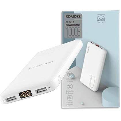 Romoss Slim10 Power Bank 10000mAh With LED Display price in Pakistan