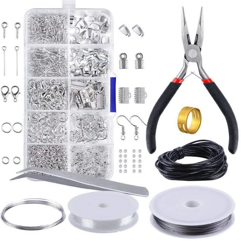 DIY Jewelry Accessories Kit Set Open Jump Rings/Lobster price in Pakistan