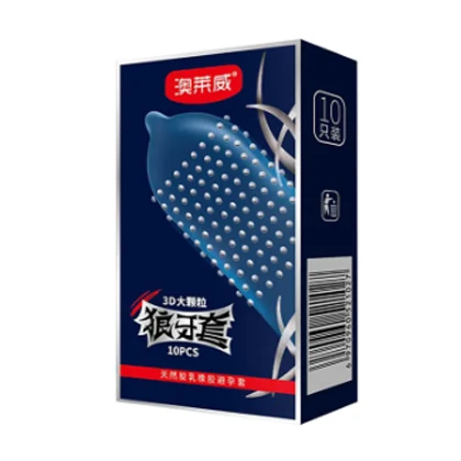 1Box10pcs Adult Condoms Latex Sensitive Dotted Massage Ribbed Stimulate price in Pakistan