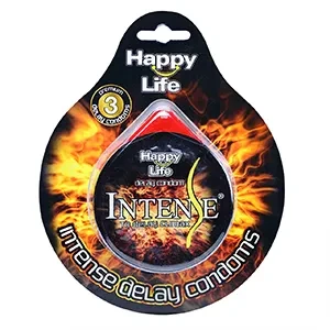 Happy Life Intense Delay 1’s (Delay Condoms) price in Pakistan