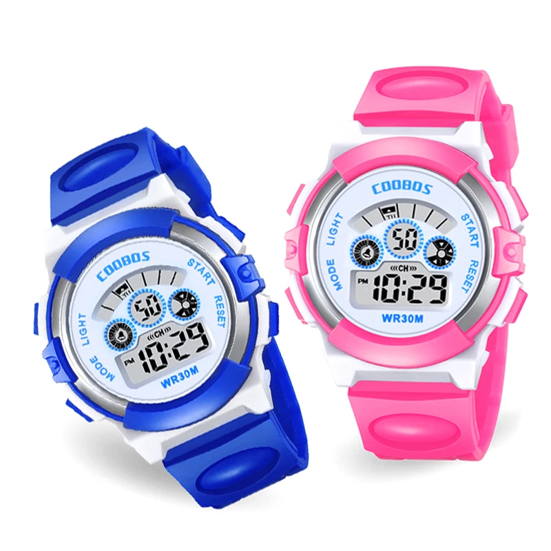Fashion Simple LED Luminous Electronic Watches  Multi-function Waterproof Student Digital Watch With Calendar  Teens Minimalist Sports Wristwatches price in Pakistan