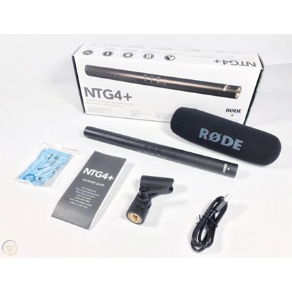 Rode NTG4+ Dual-powered Professional Shotgun Microphone price in Pakistan