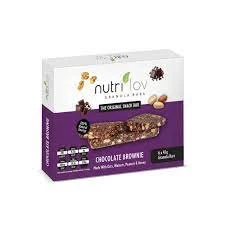 Pack of 5 x 45g NutriLov Granola Bars, Pack of 3 x 70g Nutrilov Crunchy Cereal Coconut Almond & Berry Blast & Chocolate Chip Vanilla Snack Breakfast Energy Cereal price in Pakistan