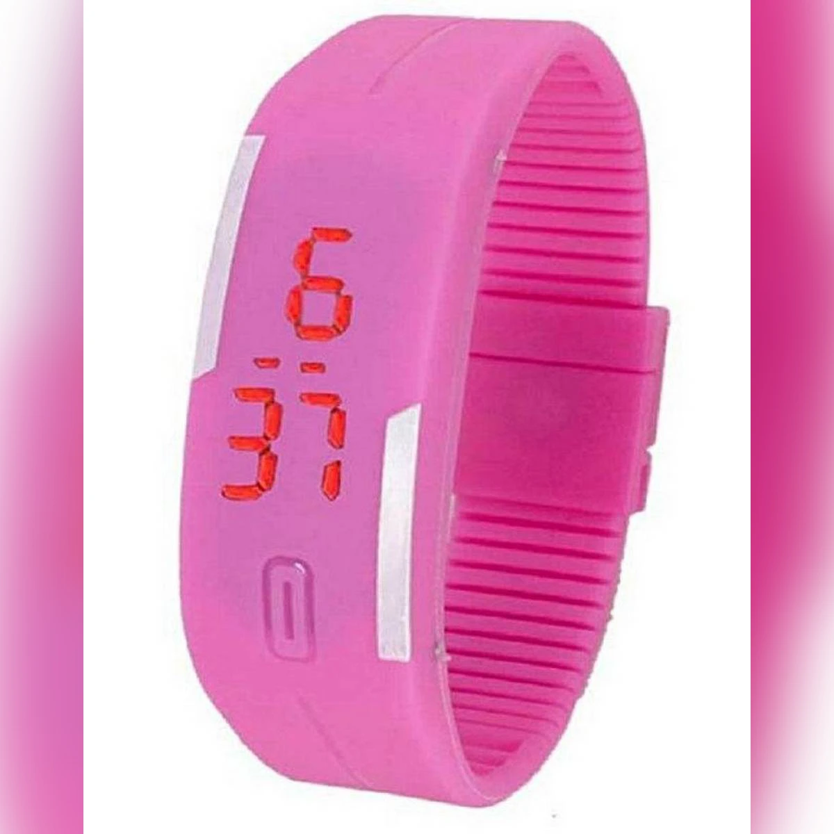 Pink Super Fit Led Sports Watch price in Pakistan