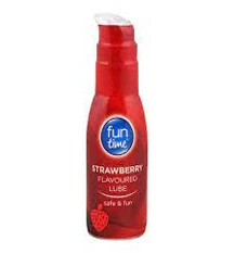 Playtime Funtime Strawberry flavoured Lube Water Based Lubricant – 75ml price in Pakistan