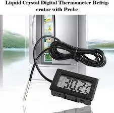Digital Thermometer With Water Proof Sensor Instant Read Thermometer Mini Room Temperature Meter Real Time Aquarium Fish Tank Temperature Meter With Waterproof Sensor For Gardening Medical Aquarium Fridge peltier incubator Temperature MeterDigital Thermometer With Water Proof Sensor Instant Read Thermometer Mini Room Temperature Meter Real Time Aquarium Fish Tank Temperature Meter With Waterproof Sensor For Gardening Medical Aquarium Fridge peltier incubator Temperature Meter price in Pakistan