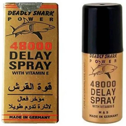 Deadly Shark Power 48000 Delay Spray with Vitamin E 40ML price in Pakistan