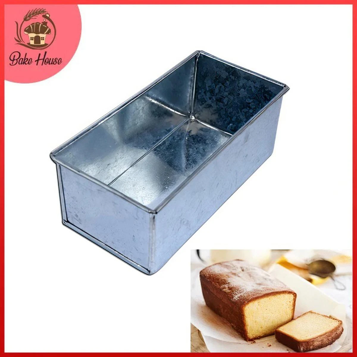 Inch Loaf Cake Mold Silver Best For Baking price in Pakistan