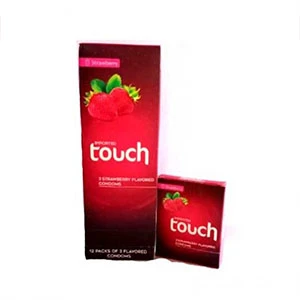 Touch Strawberry Condom – 12s price in Pakistan
