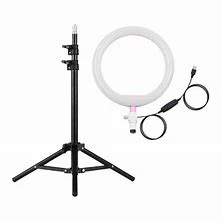 10″ / 26cm Ring Light With 7Feet Stand And Phone Holder & 3 Shades of Colours Ring Light With Stand. Ringlight With Stand Photography Dimmable Selfie Makeup 26cm Ring Light With Stand Video LED Fill Ring Lamp with Phone Holder USB Plug. price in Pakistan