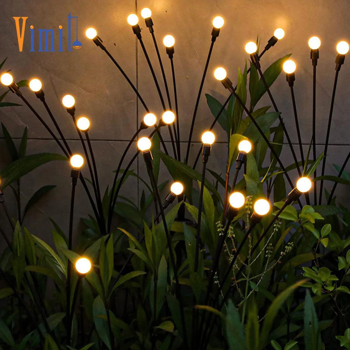Vimite 6 LED Solar Swing Garden Light Outdoor Christmas Lights Waterproof Color price in Pakistan