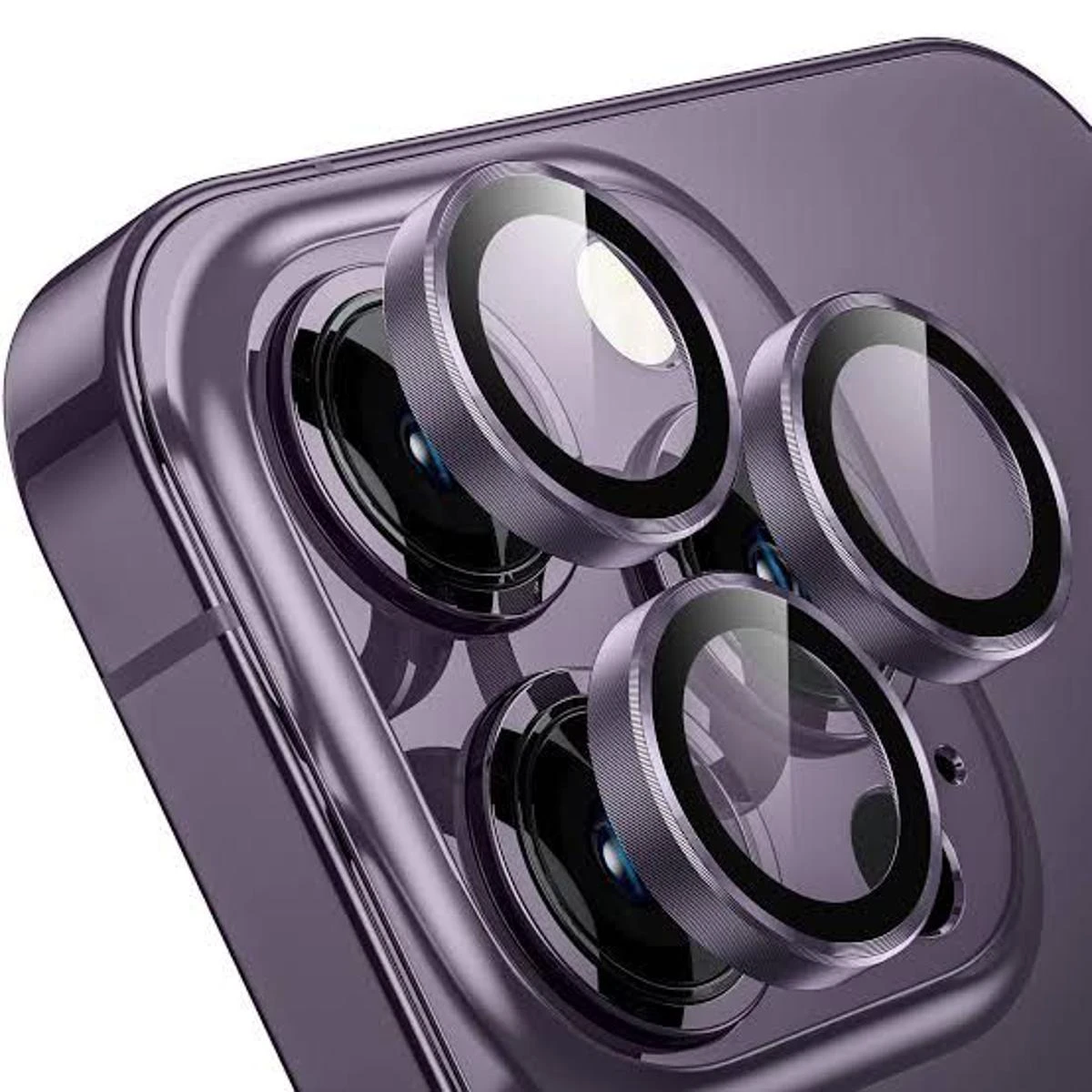 Camera Lens Protector Purple compatible for IPhone 14 Pro14 Pro Max price in Pakistan