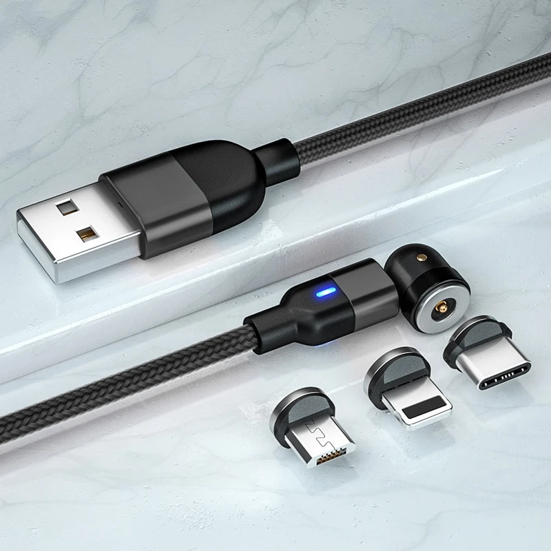 1m 2m 3m Magnetic Charger Cable Micro USB Type C Phone price in Pakistan