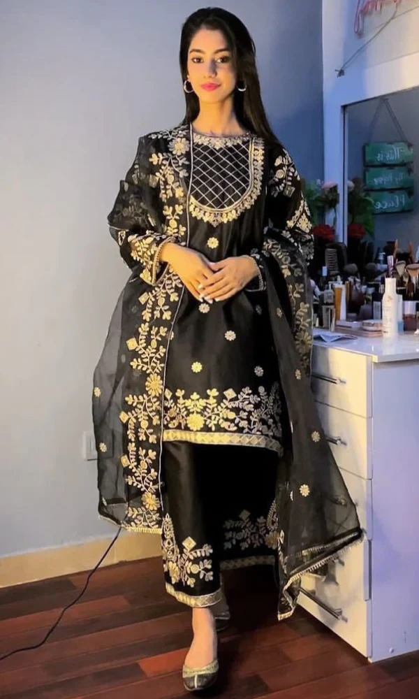 Nisa – 3PC Embroidered Summer Suit price in Pakistan