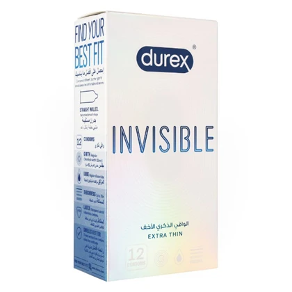 Durex Invisible Extra Sensitive Condoms 12-Pack price in Pakistan