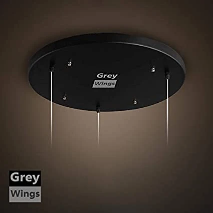 Eisa Round 3 Base Plate For Ceiling Light (Black,Metal) price in Pakistan