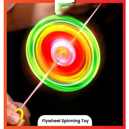 Creative Bracing Wire Luminous Toy Flywheel Flash Spinning price in Pakistan