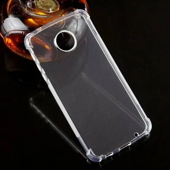 Motorola G6 Soft Shock Proof Jelly Back Cover Transparent price in Pakistan