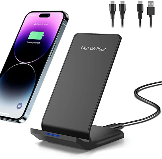 Wireless Charger Stand, Qi-Certified for iPhone 14 pro max 14 max 14 pro 14 13 Pro price in Pakistan